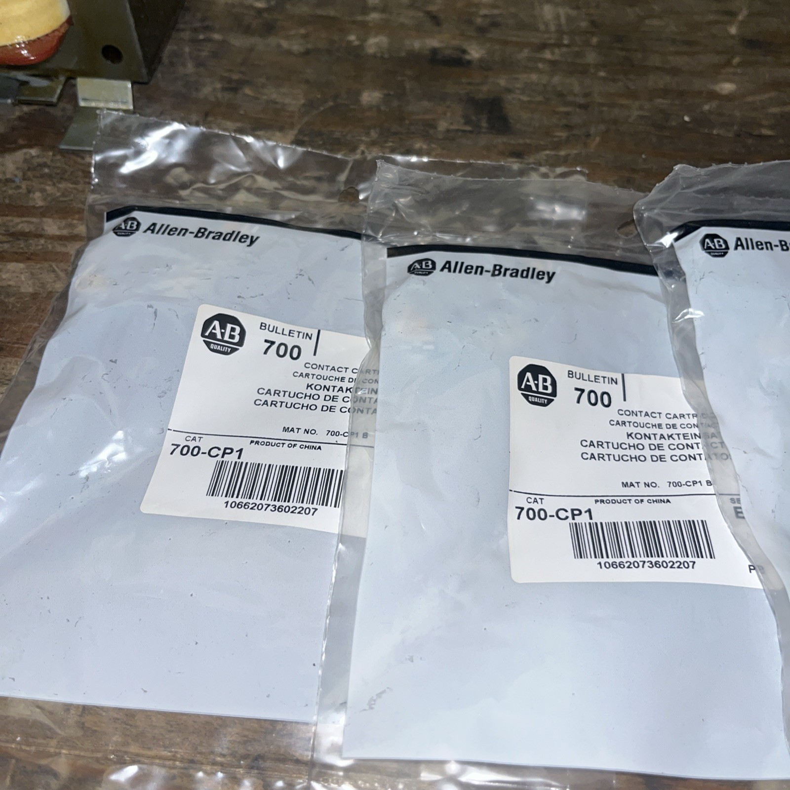 Lot Of 4-Allen Bradley #700-CP1, HEHI-2715