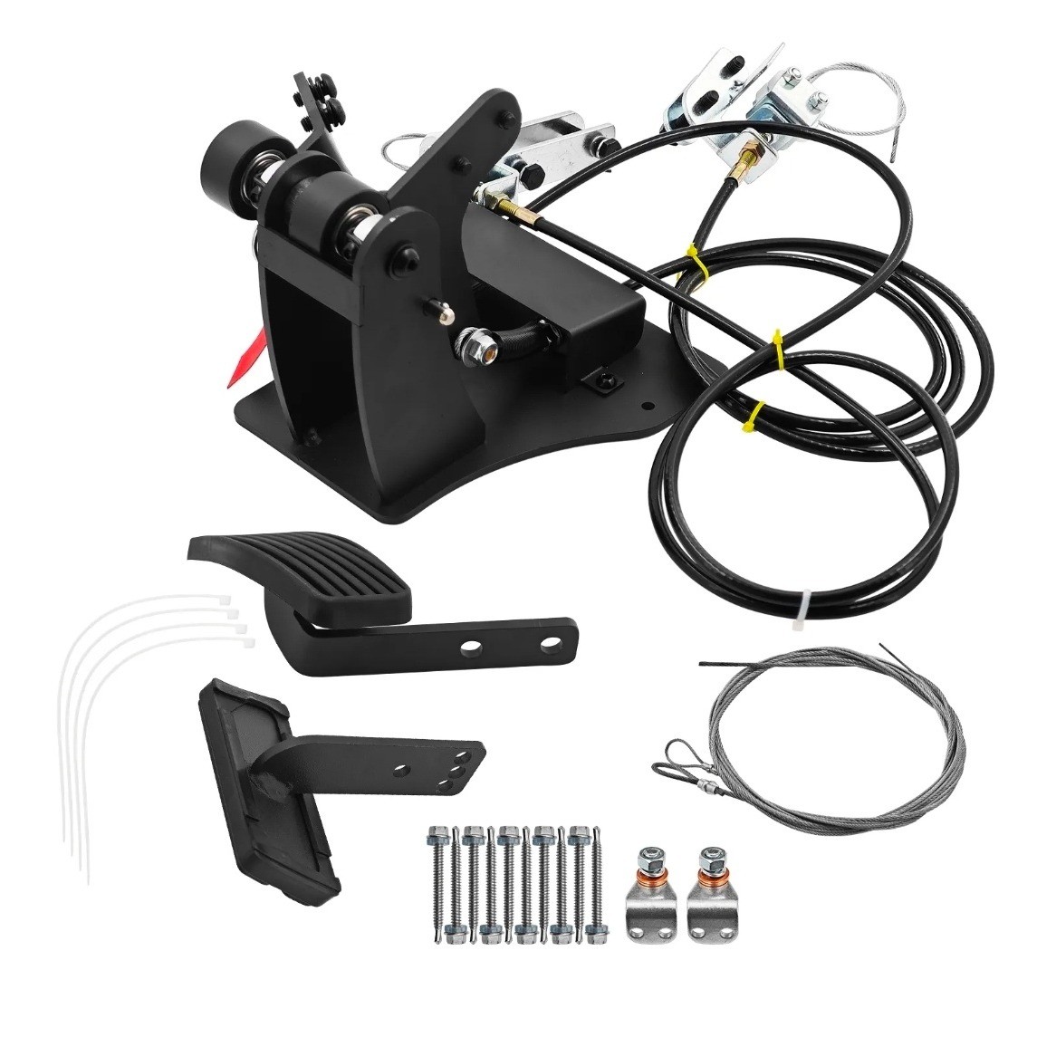 Universal Dual Control Pedal Kit Driving Instructor Gas Brake System PLEASE READ