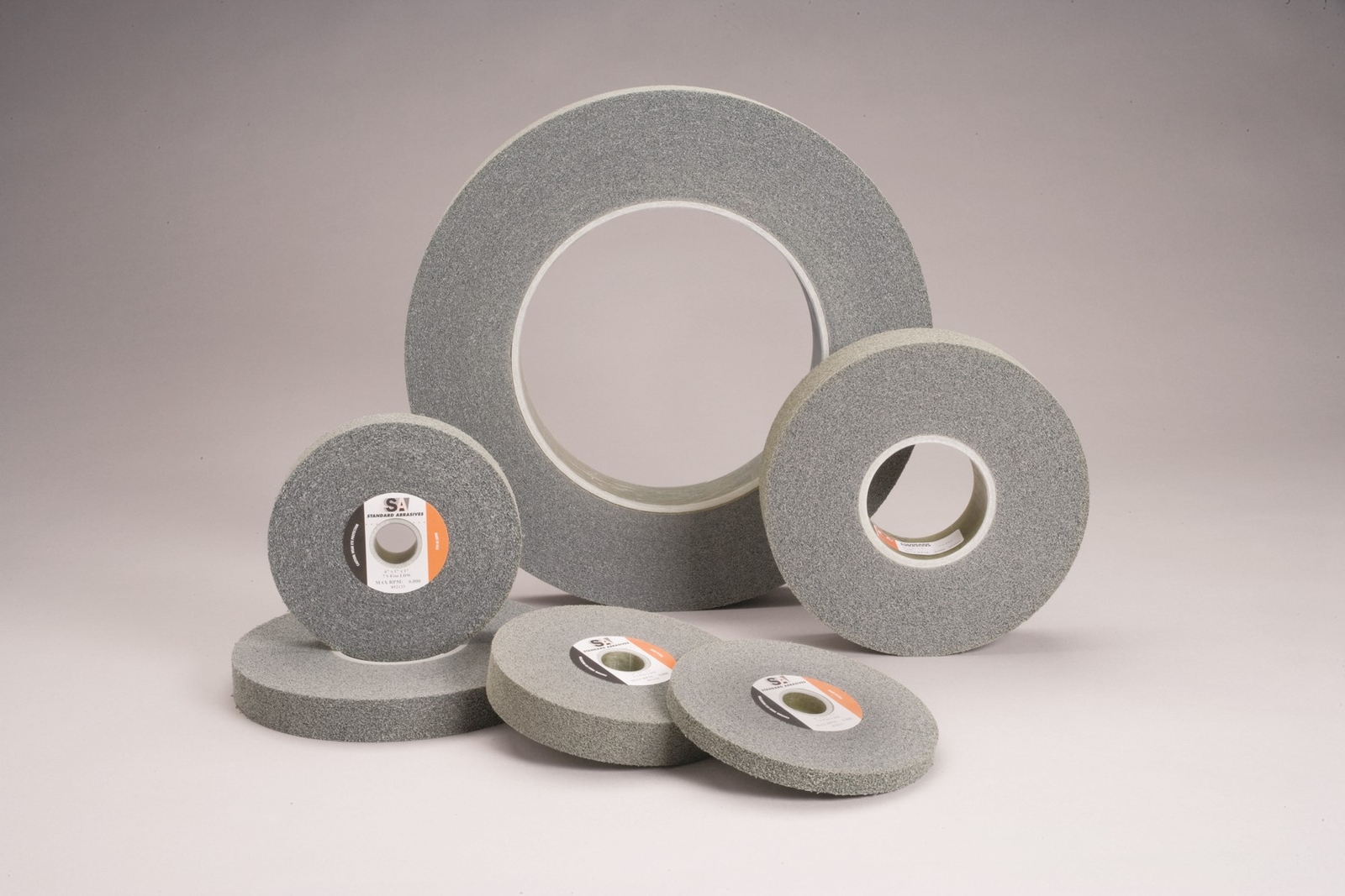 Standard Abrasives LDW Wheel 852333, 8 in x 1 in x 3 in 7S FIN, 3 p (Case of 3)