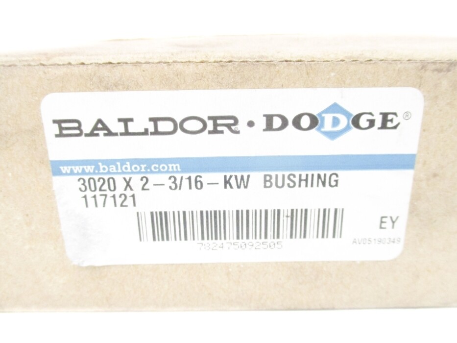 BALDOR DODGE 117121 3020X2-3/16-KW NSMP