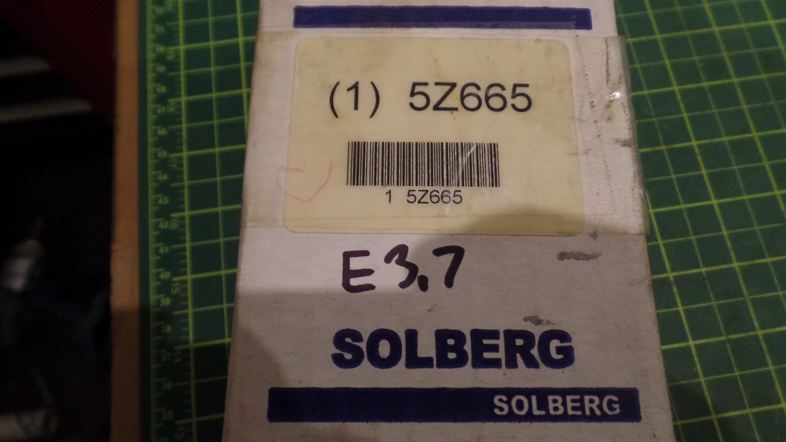 GENUINE SOLBERG FS-06-050 5Z665 FILTER SILENCER, E 3 7, NIB, N.O.S