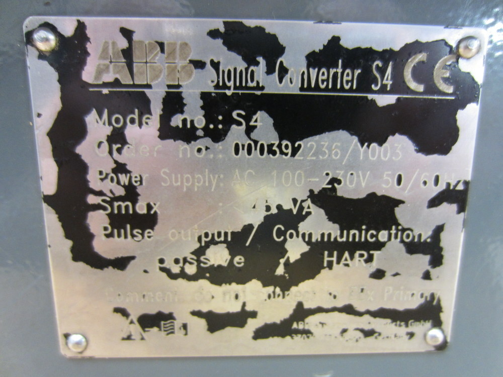 ABB S4 Signal Converter D697A001U04 Enclosure Only