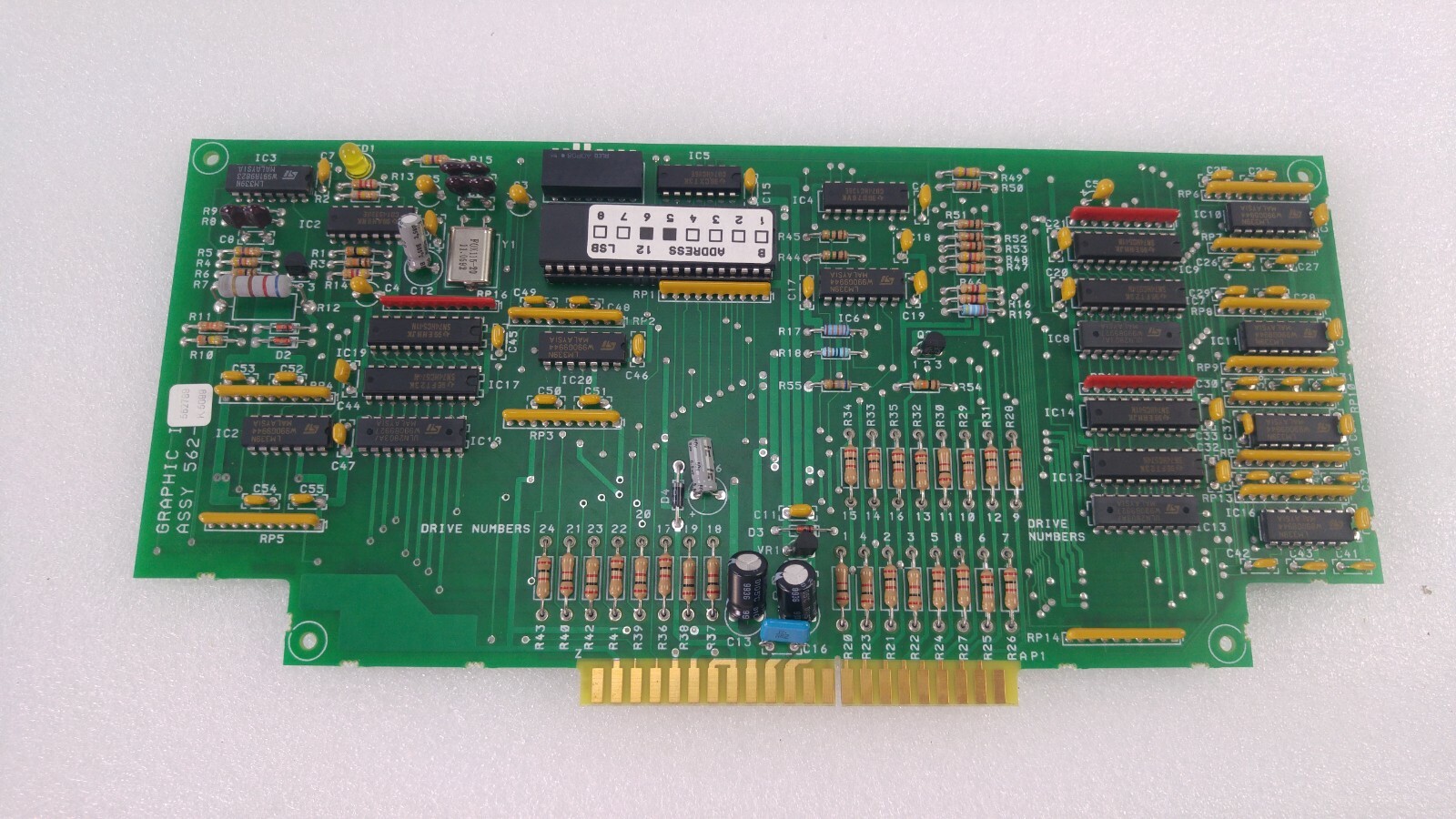Simplex 562-788 Graphic Assy I/o Board SIMPLEX 4120-0302