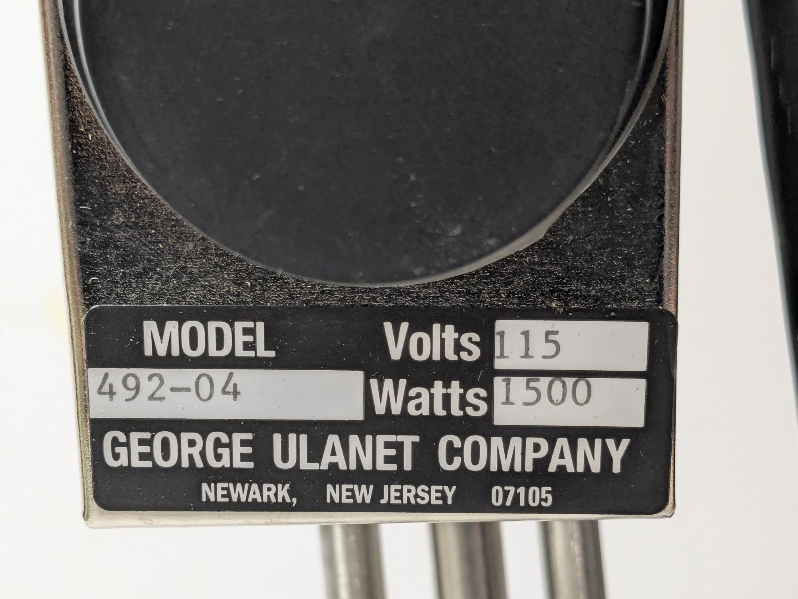 Ulanet HeetGrid Immersion Heater 1500 Watts 115V 492-04