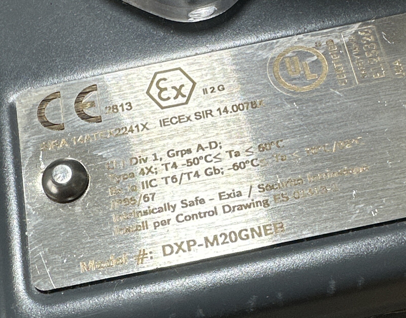 NEW WITHOUT BOX- TOPWORX DXP-M20GNEB GO Switch DXP Series Switchbox || WARRANTY!