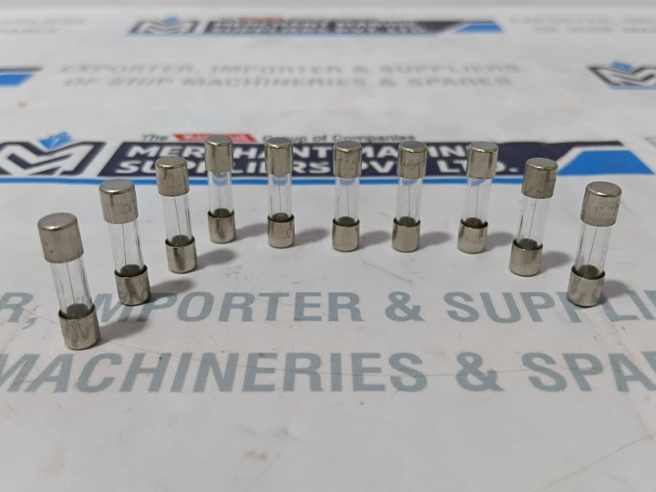 Wickmann-Werke M 1A Miniature Fuses 250Vac 5x20mm 507-0540 (Lot of 10 pcs)