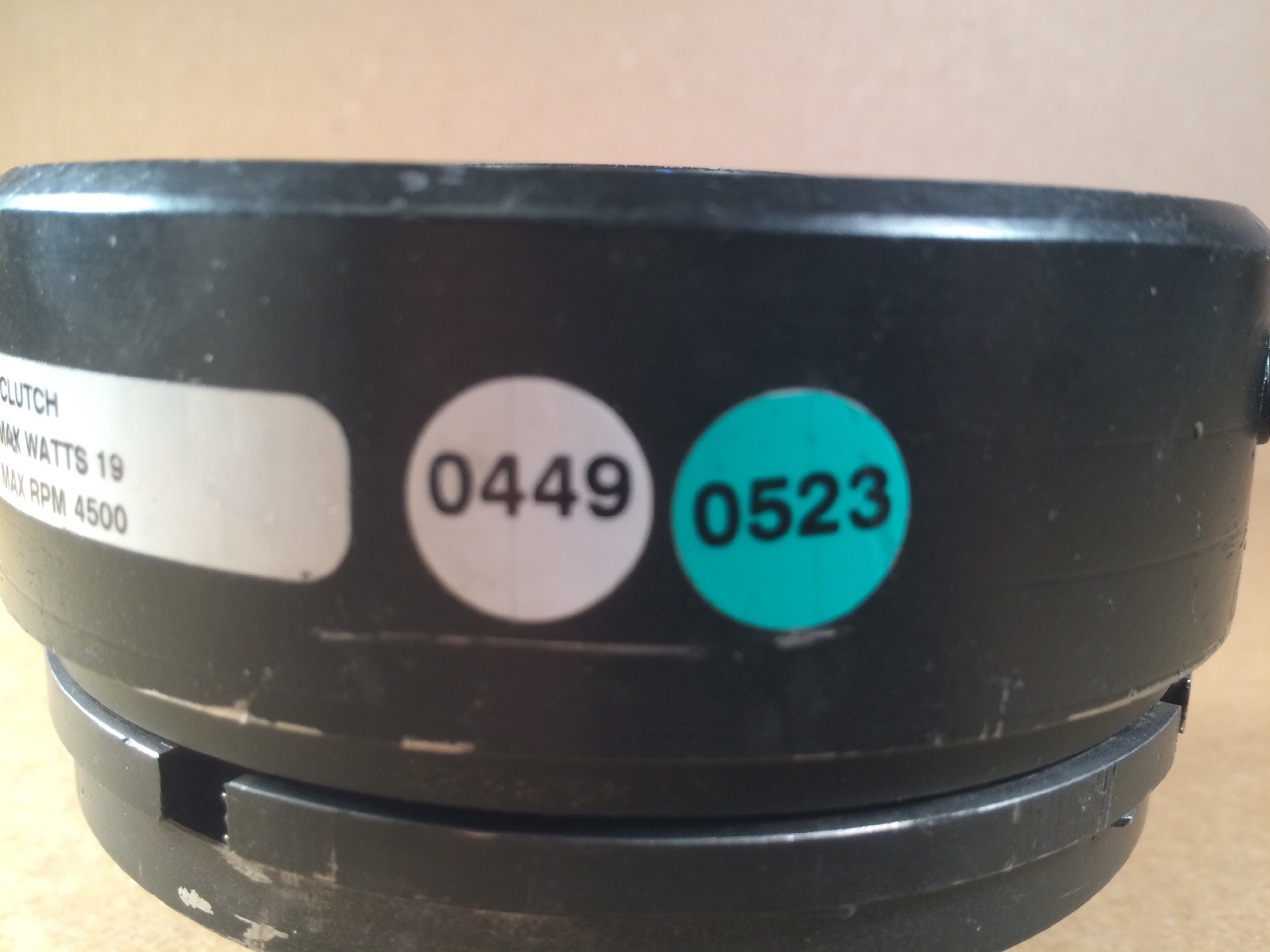 WARNER ELETRIC SFP-400 CLUTCH XR-05044 *BELIEVED TO BE SLIGHTLY USED TO NEW * —