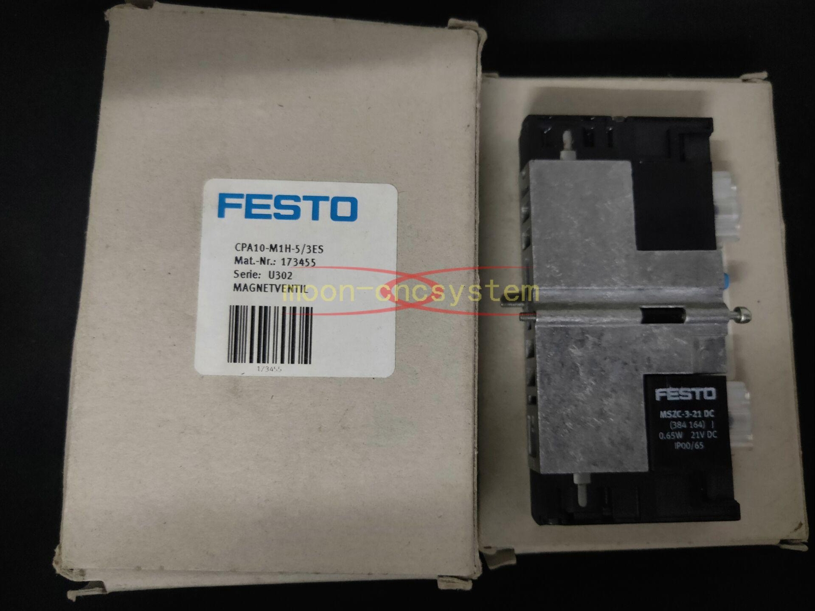 1PCS NEW FESTO CPA10-M1H-5/3-ES 173455 solenoid valve