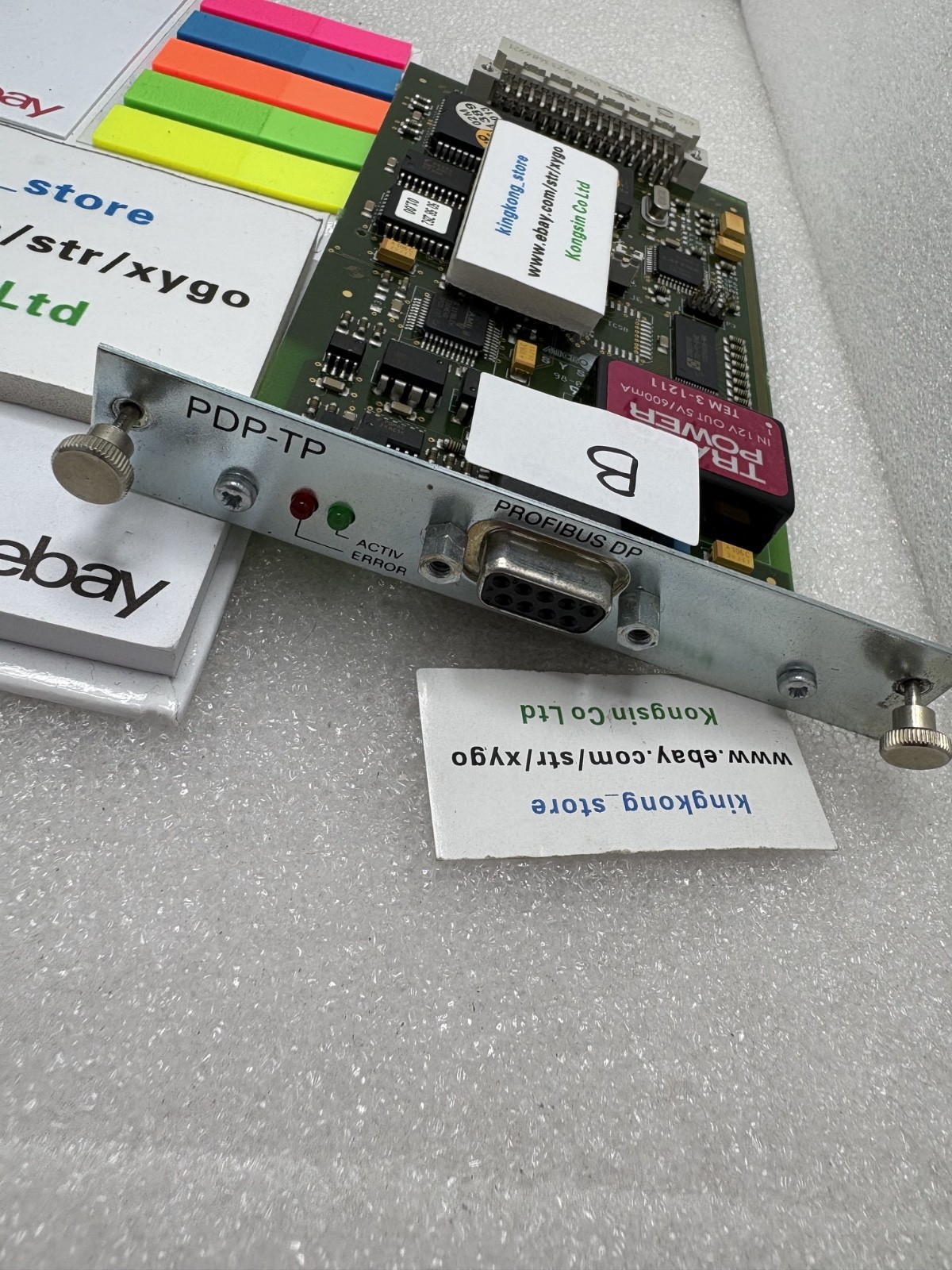 5058282 PDP-TP MICRO DESIGN SYSTEMS 98-003-01/1 PROFIBUS DP BOARD CARD B