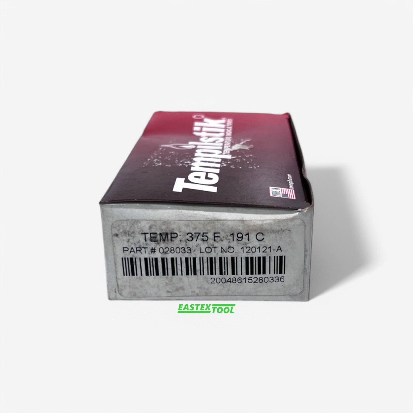 TEMPILSTIK 28033 TEMPERATURE INDICATING STICK , 375°F / 191°C BOX OF 10