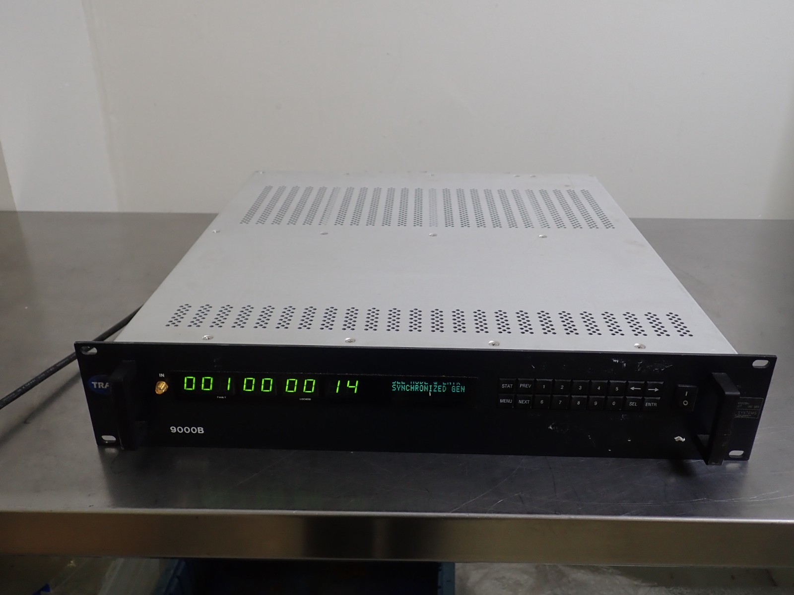Trak Systems 9000B 9000BN Lockheed Martin 85-0004740-01 Timing Mainframe Chassis