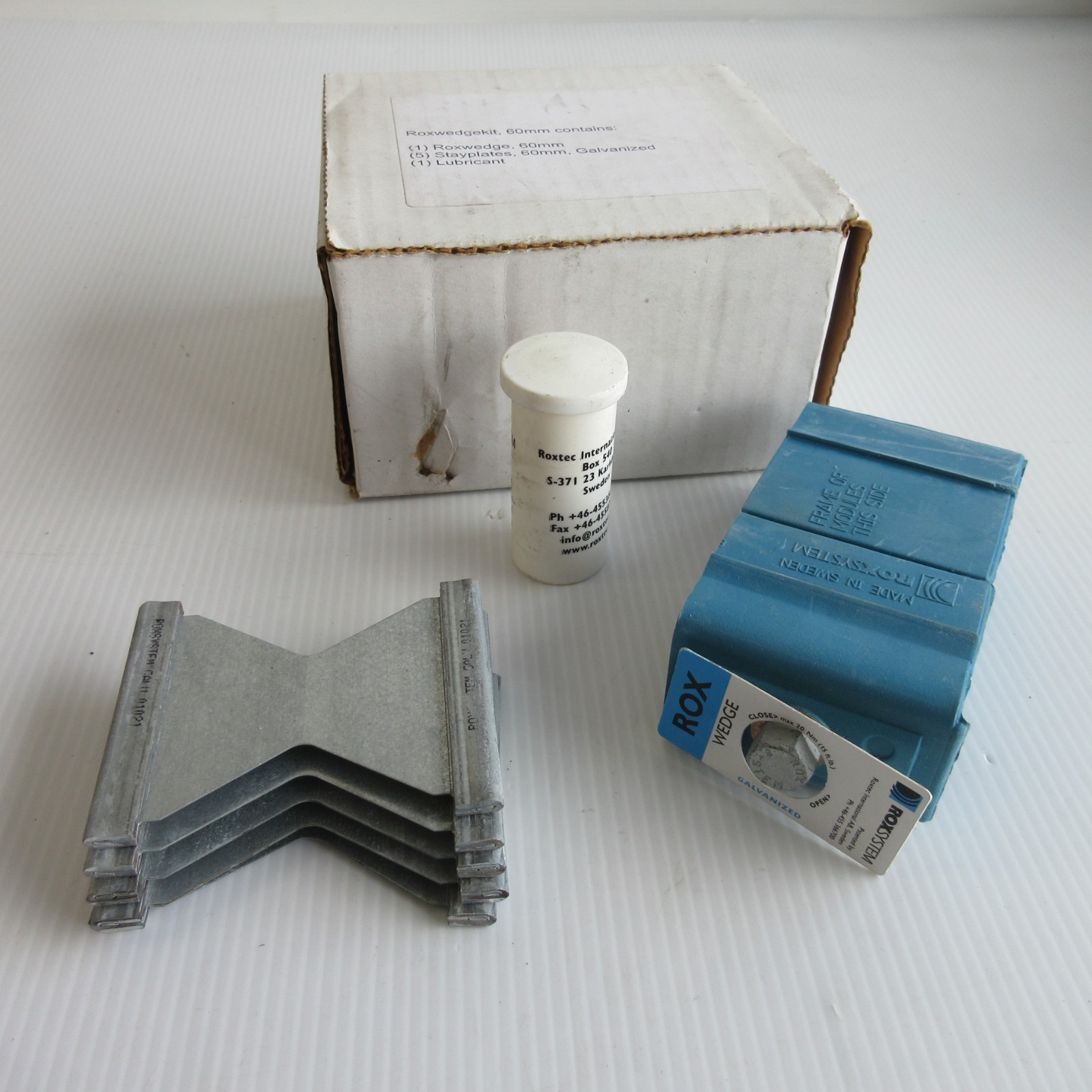 ROX WEDGEKIT 60mm Galvanized Steel Wedge ROXTEC ARW0000601018