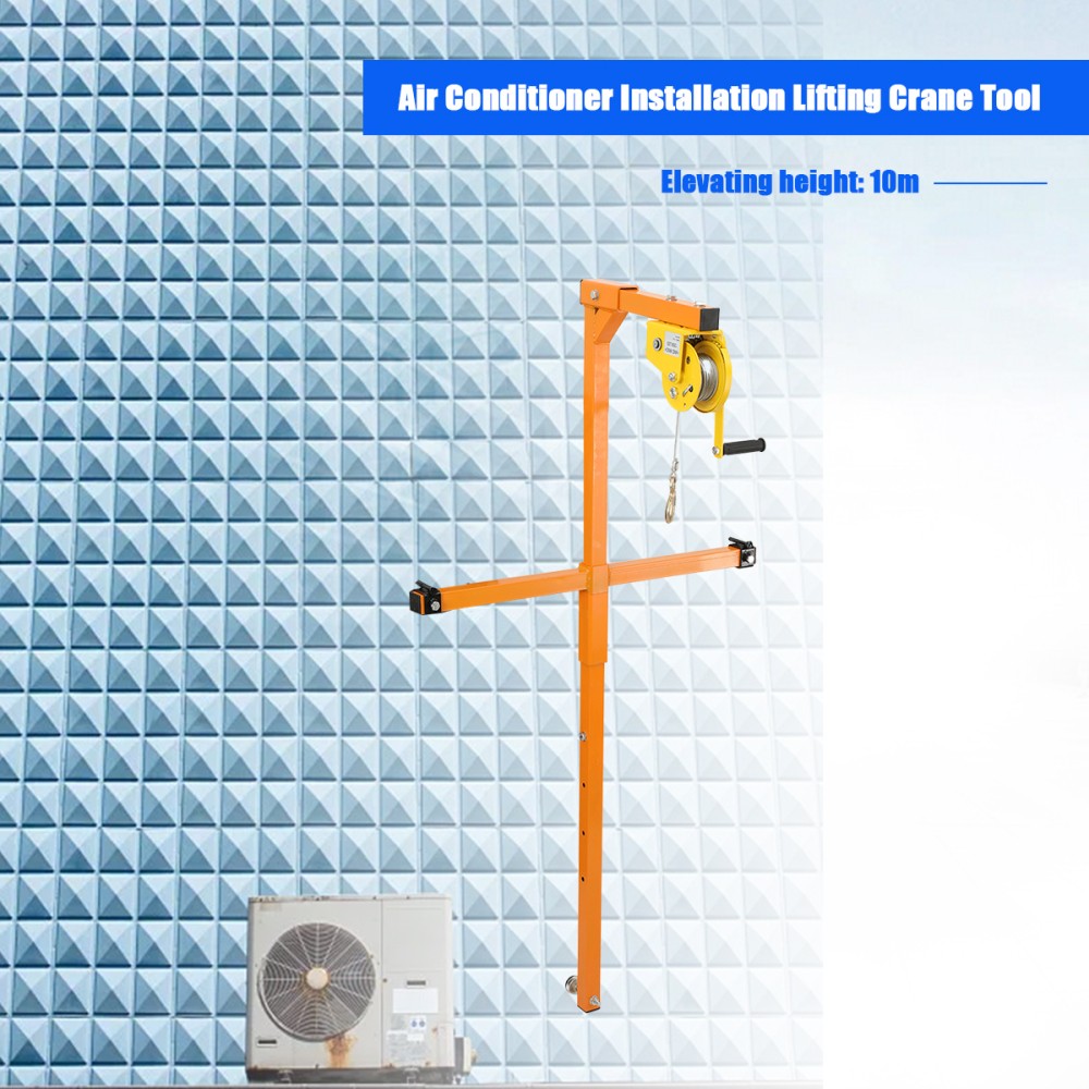 AC Air Conditioner Outside Installation lifting Tool 10M Bracket Crane Tool
