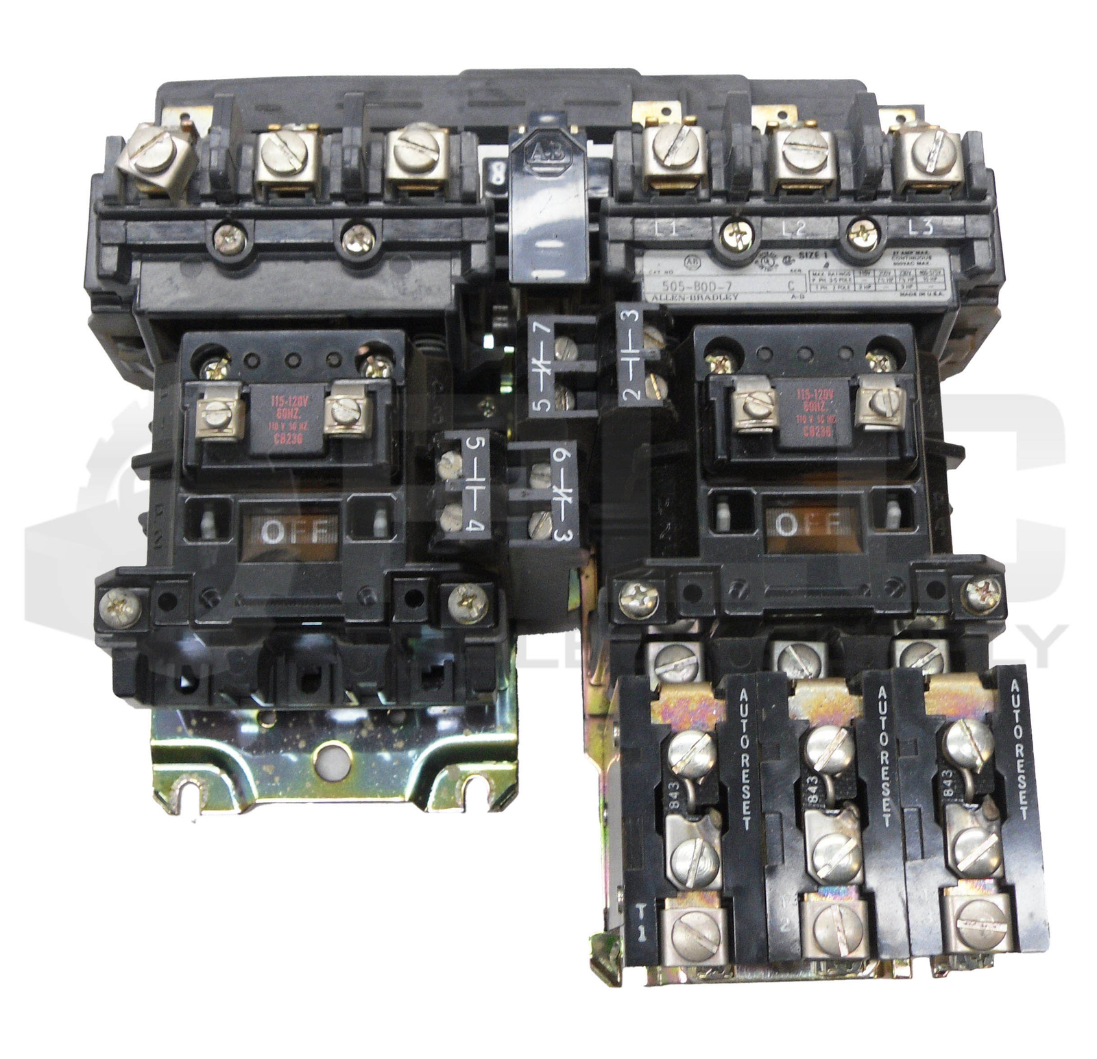 ALLEN BRADLEY 505-BOD-7 /C W/ CB236 W/ 40186-801-01 W/ 40410-326-52 W/ 595-AB /B