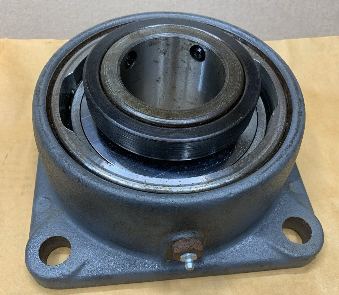 LINK BELT FE-U347 FLANGE BLOCK BALL ROLLER BEARING 2-15/16″ BORE **NEW**