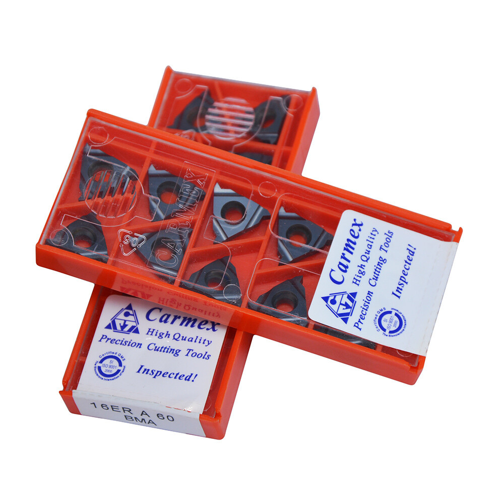 10PCS/Box Carmex threaded insert 16ER A60 BMA