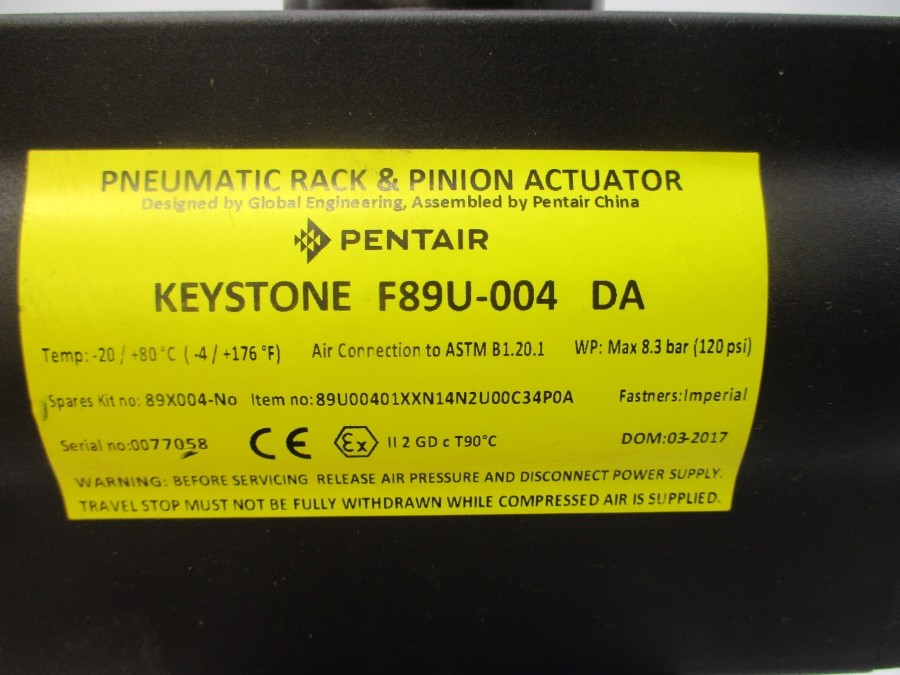 KEYSTONE 221 F89U-004 250PSI 2″ NSNP