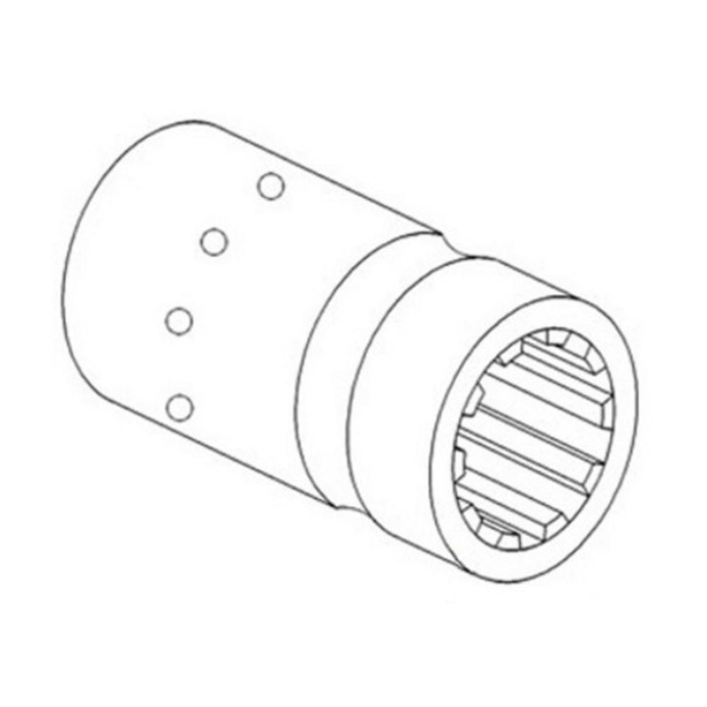 Coupling Sleeve Fits Case/International Harvester Fits Massey Ferguson Models 12