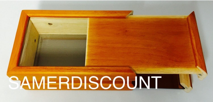 POLLEN DODO WOODEN SHAKER / SIFTER / / 8 X 5 X 4 BOX