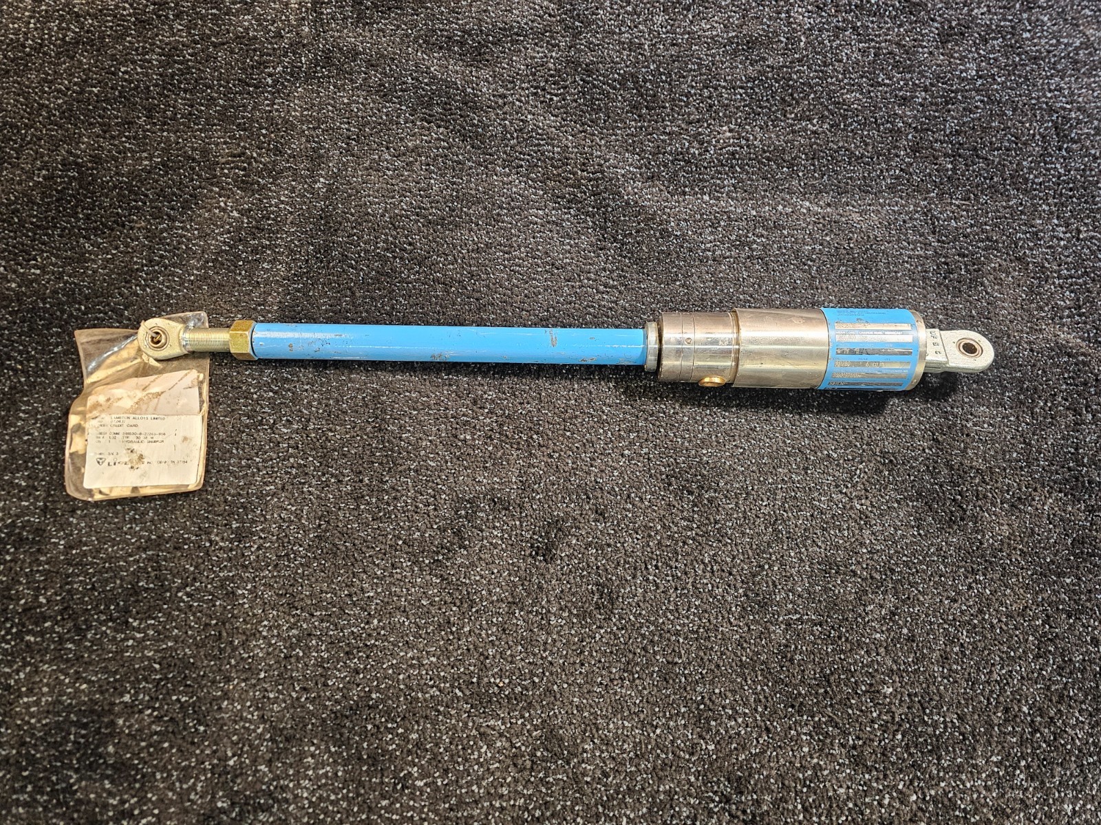Lisega 30 38 16 Shock Absorber 1800psi 4 in Stroke AP280 Oil 31601371/001