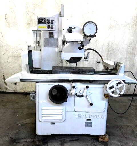 THOMPSON SURFACE GRINDER MANUAL MODEL B 8″ X 24″ SIZE 10″ STANDARD WHEEL