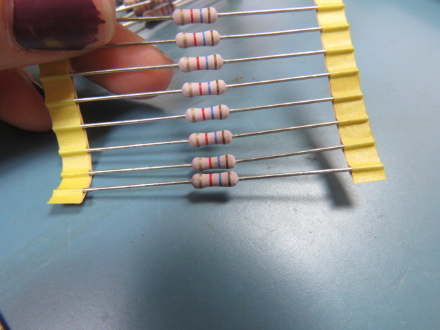 KOA CPF-1182JT- Qty of 150 per Lot RESISTOR 1.60K Ohm 1W 5%; lot of 150 supplie
