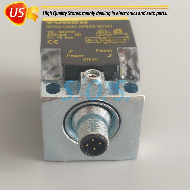 New Proximity Sensor Switch For Turck Bi15U-CK40-AP6X2-H1141 10-30VDC 200mA 15mm