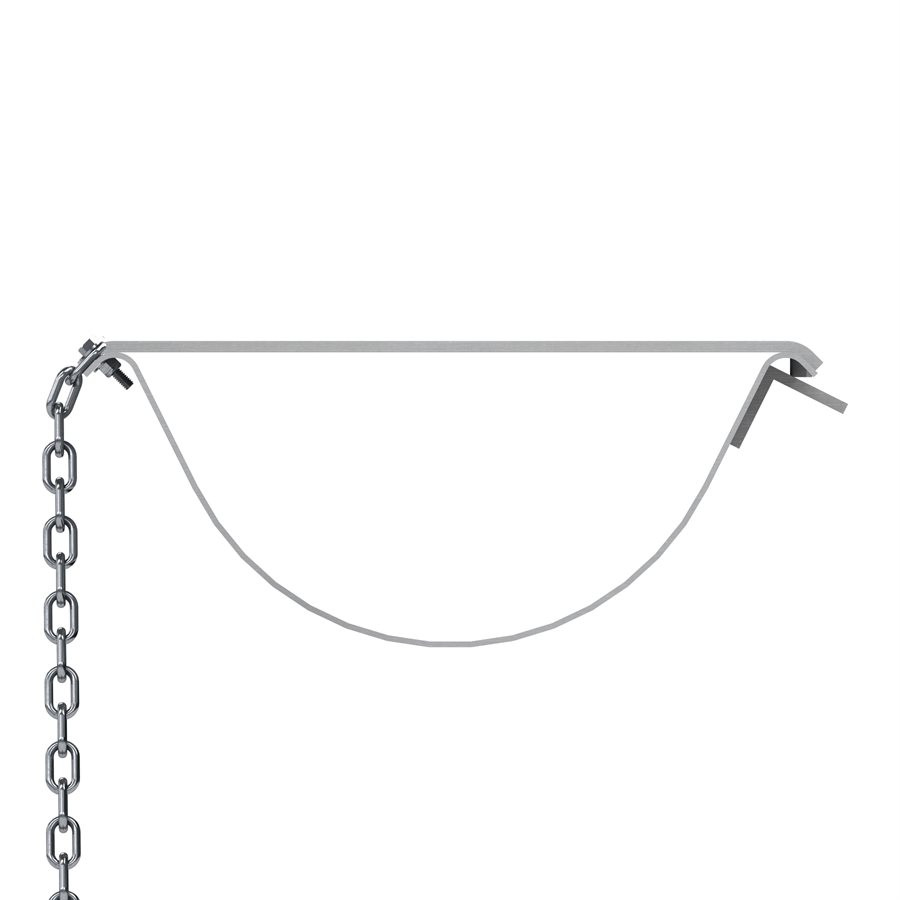 Bon Pro Plus 12-385 Aluminum Straight End Concrete Chute 12′