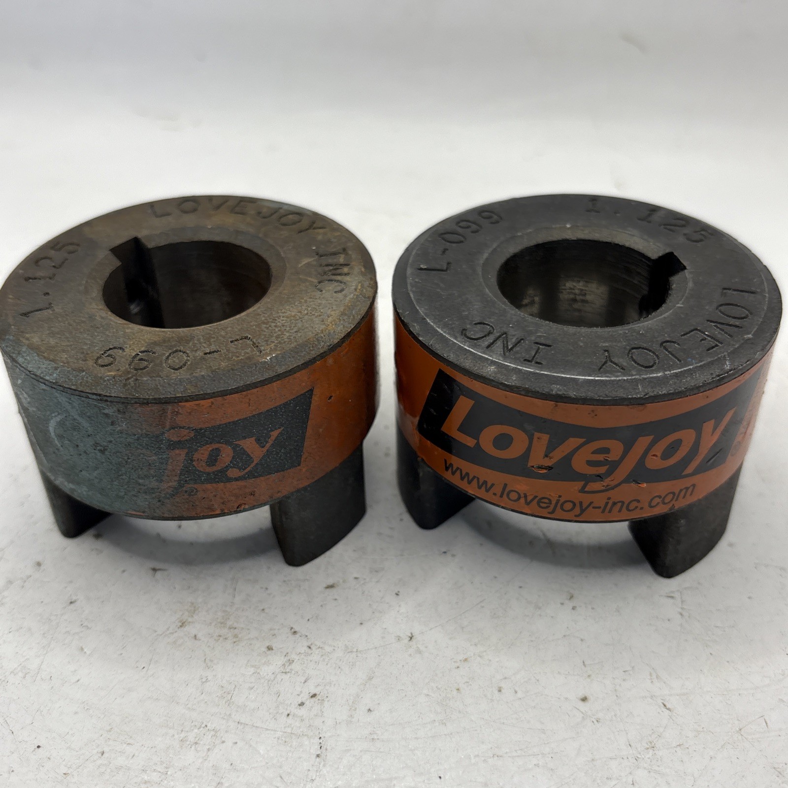 Lot Of 2 Lovejoy L099 1.125 Jaw Couplings
