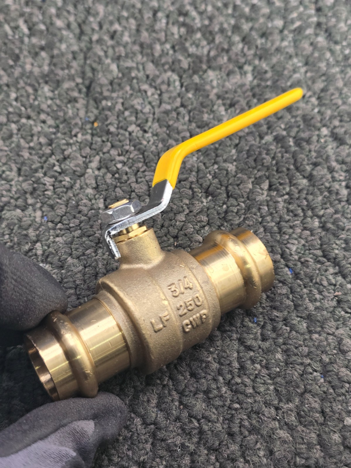 (QTY 2) DMNI 3/4″ 250CWP BRASS BALL VALVE REPLACEMENT HEAVY DUTY