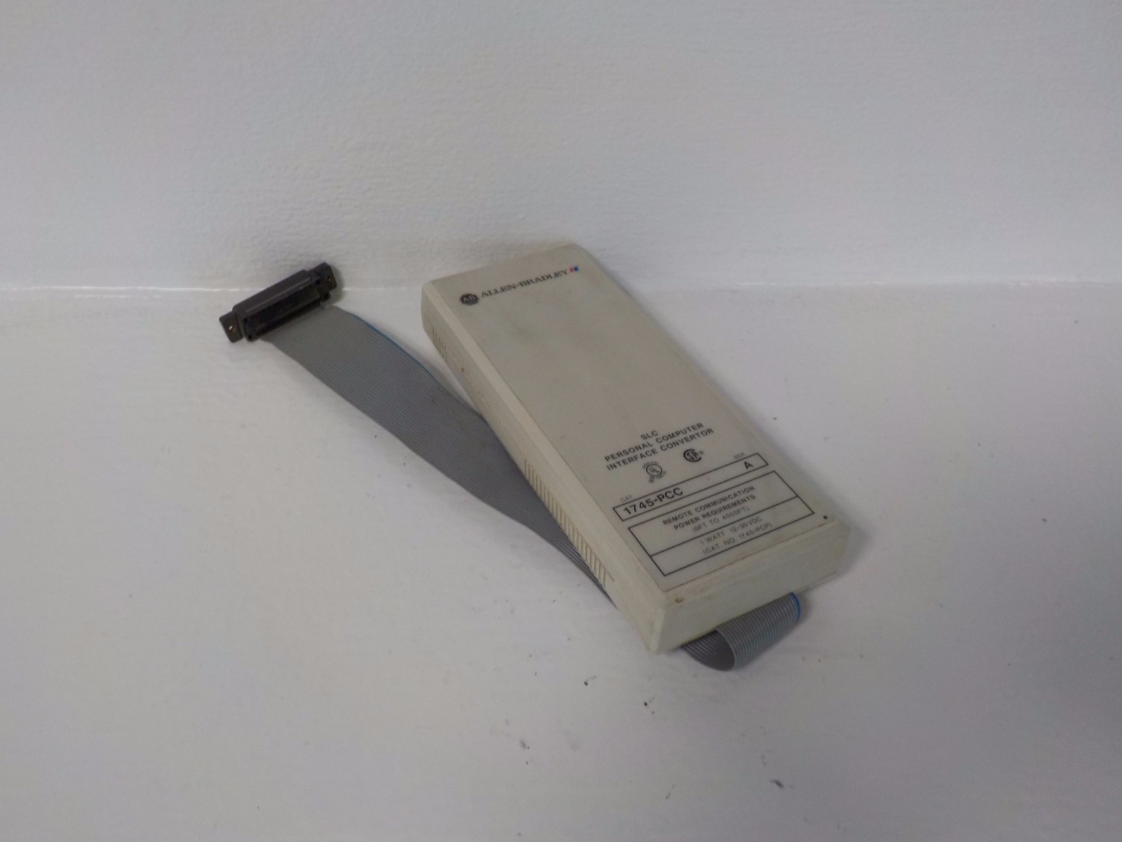 ALLEN BRADLEY 1745-PCC USED SLC PERSONAL COMPUTER INTERFACE CONVERTOR 1745PCC