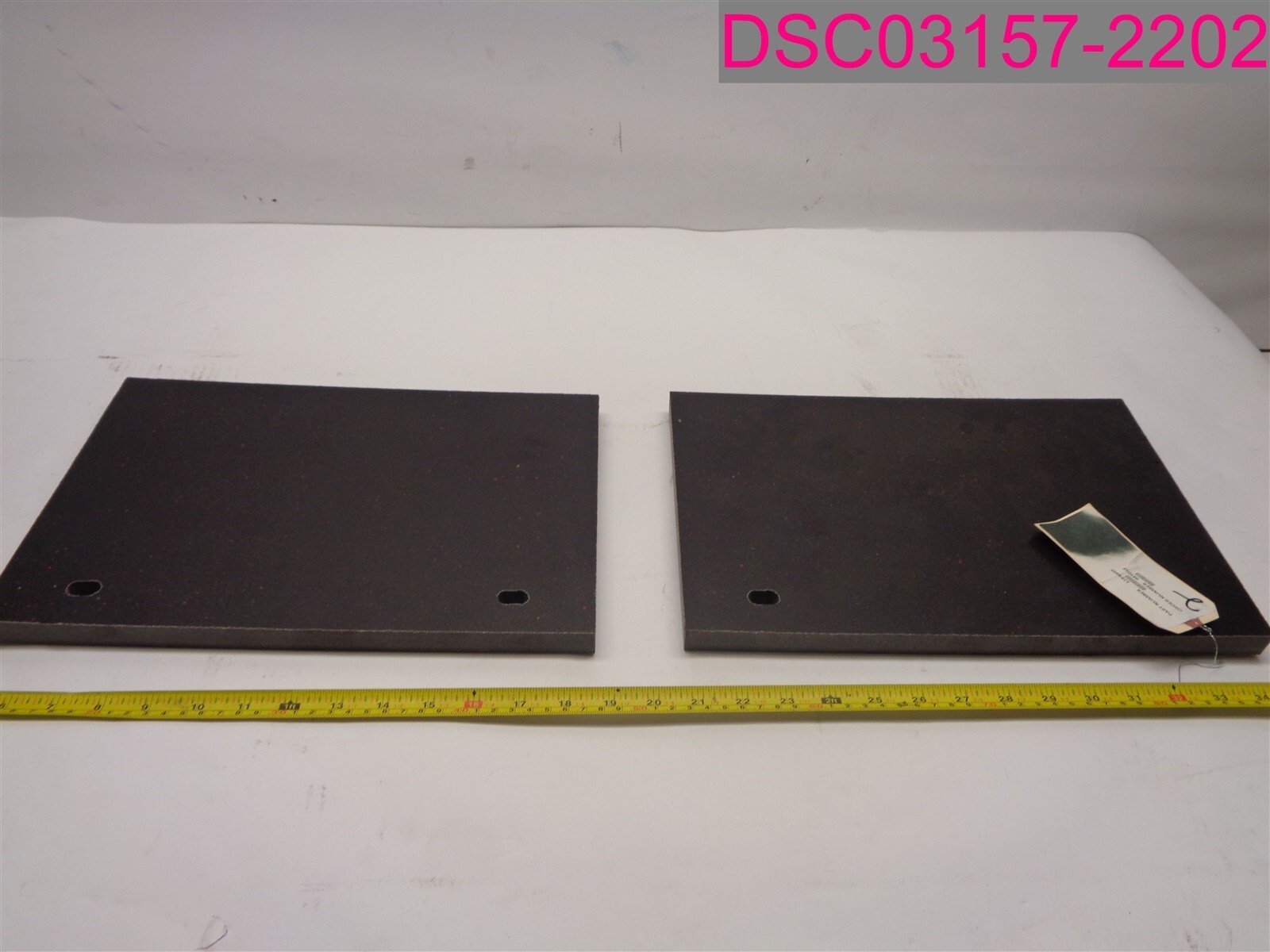 #1284860; 2 Bars=35-3/4″x2″x1″, 2 Boards=33-15/16″x9-1/4″x3/4″, 2 Boards=14″x