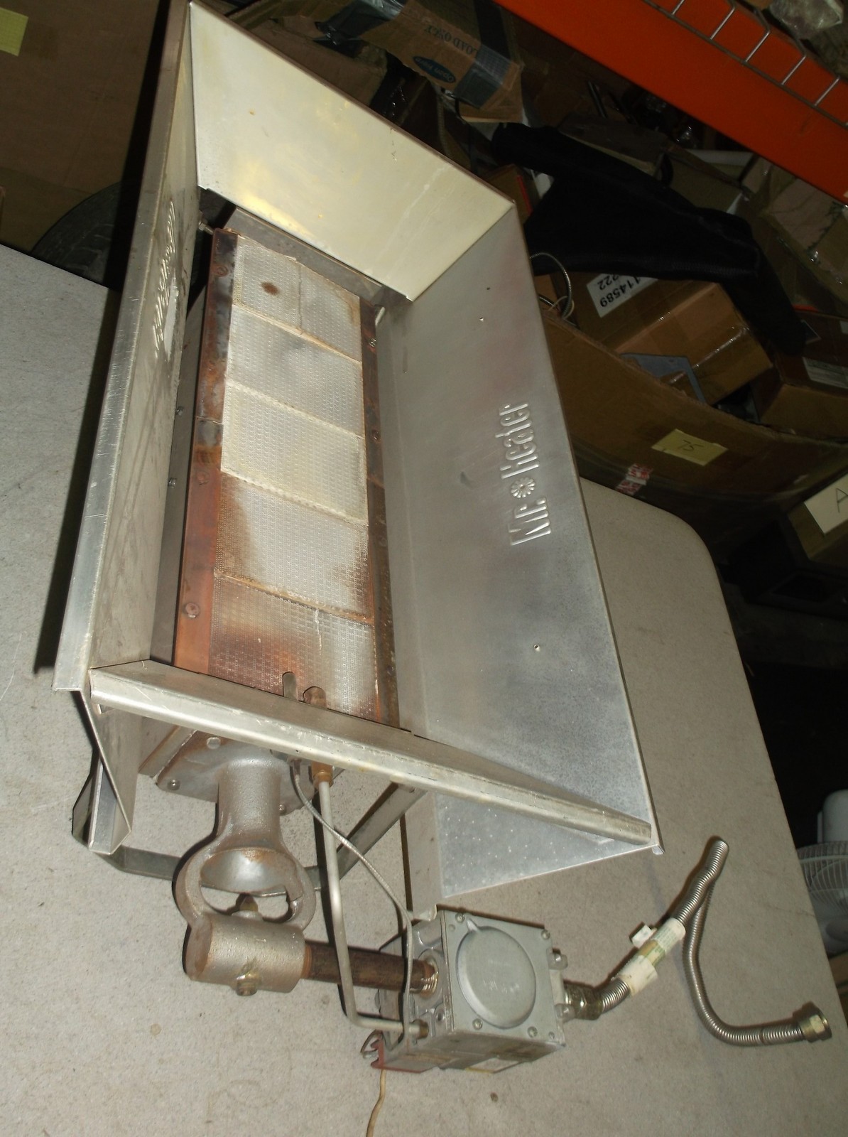 Mr Heater MH40LP Radiant Shop Garage Heater Infrared, Broken Elements