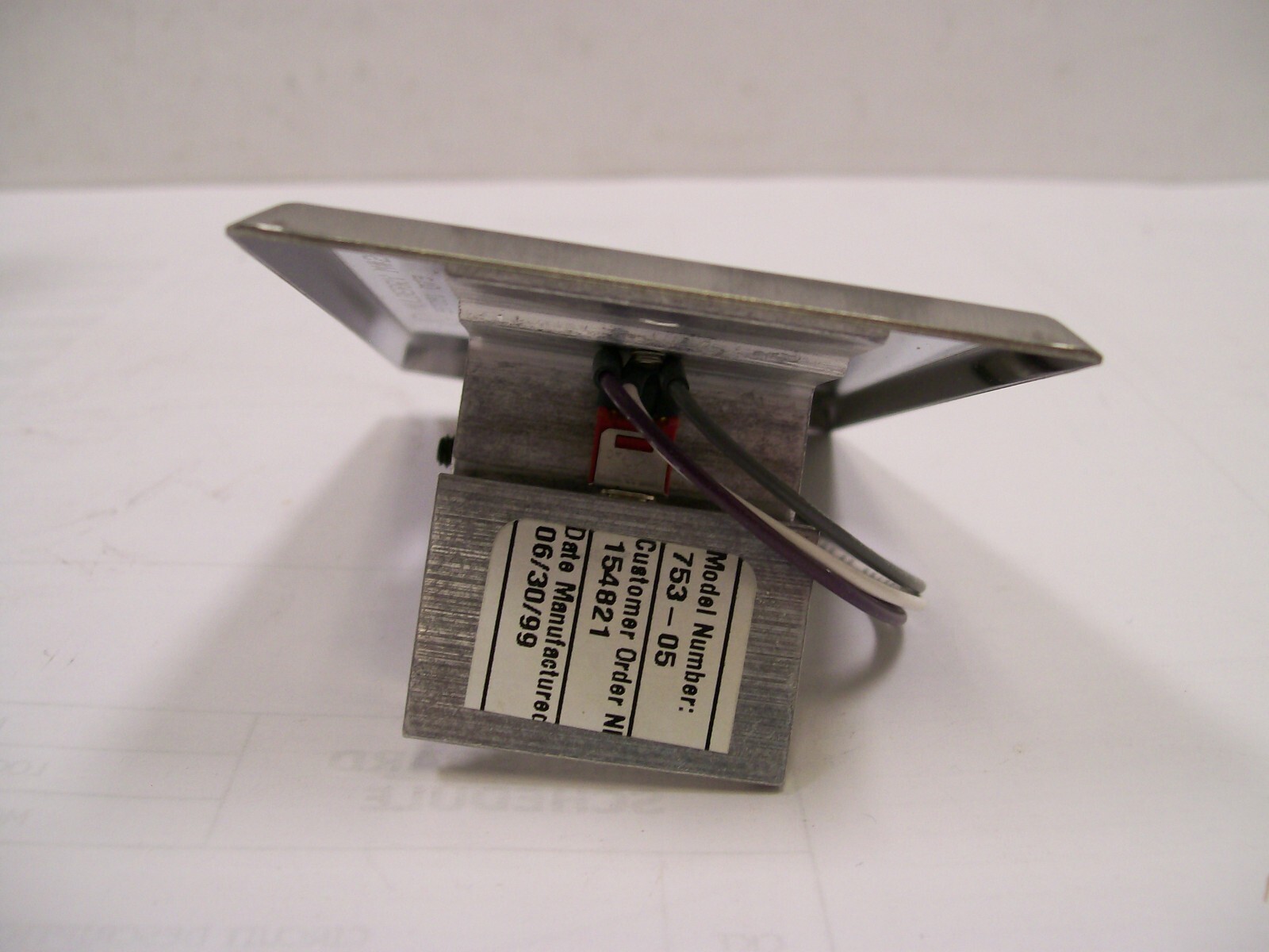 Locknetics #753-05 Key Switch SPDT Momentary Contact 12/24V Add Your Cylinder Lk