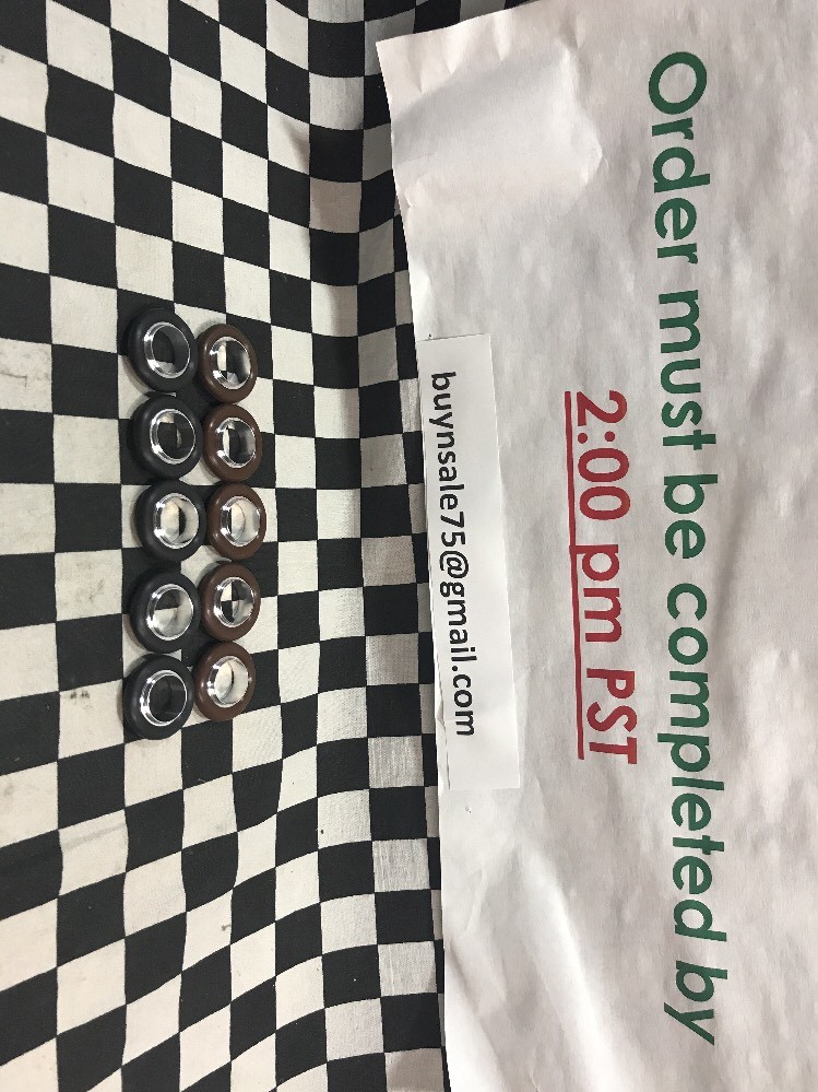 10x Centering Ring NW16 304 SST, VITON/Silicone, SHPSAMEDY#1375D7