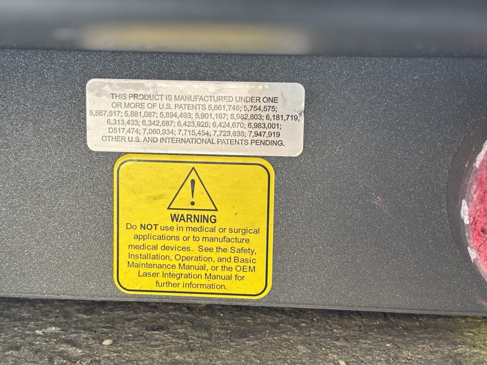 Universal Laser Systems Engraver ULR- 30 Watt For Parts READ