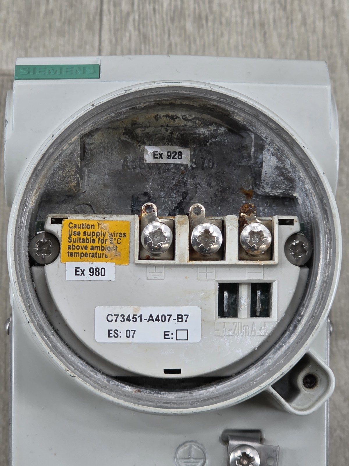 Siemens Sitrans P 7MF4233-1GA10-1NC6-Z Transmitter for Pressure 48975LIN