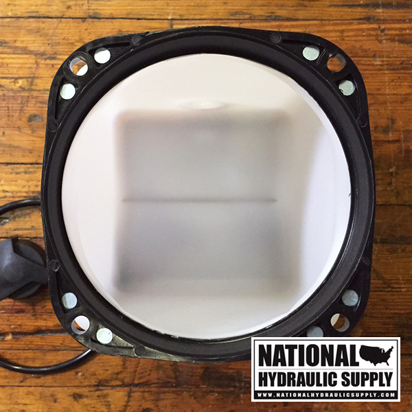 SPX Stone/Fenner Plastic Reservoir Tank, Snow Plow Power Unit, Hiniker, DC80-SPC