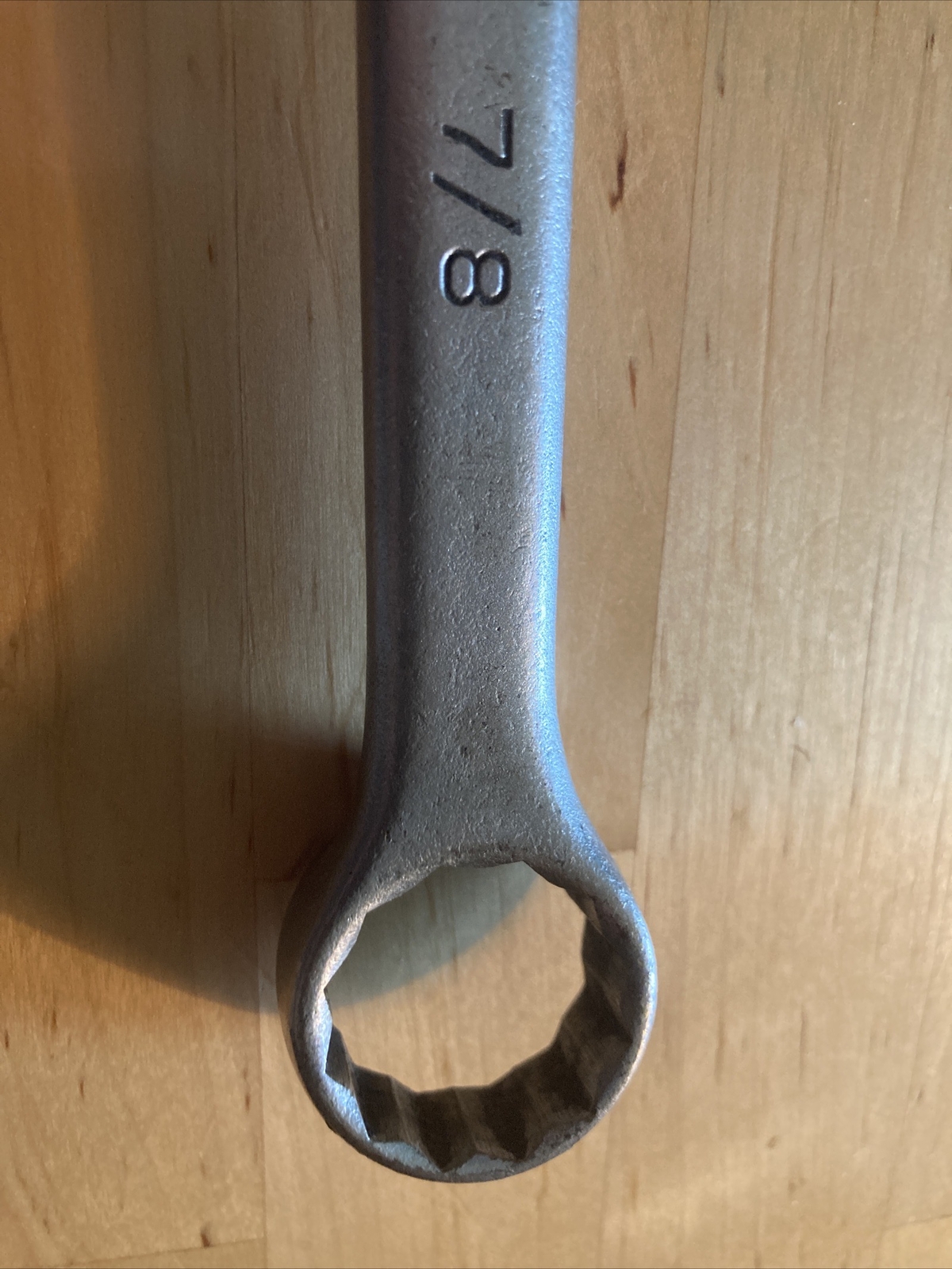 Vintage P&C 3/4 and 7/8 Double Box End Wrench #2528 Made In The USA