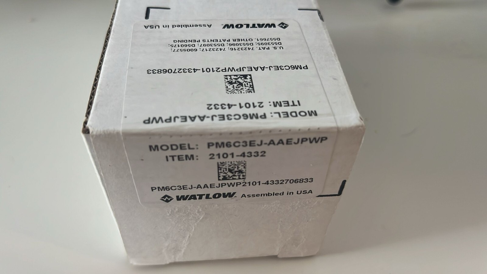 WATLOW PM PLUS CONTROLLER PM6C3EJ-AAEJPWP