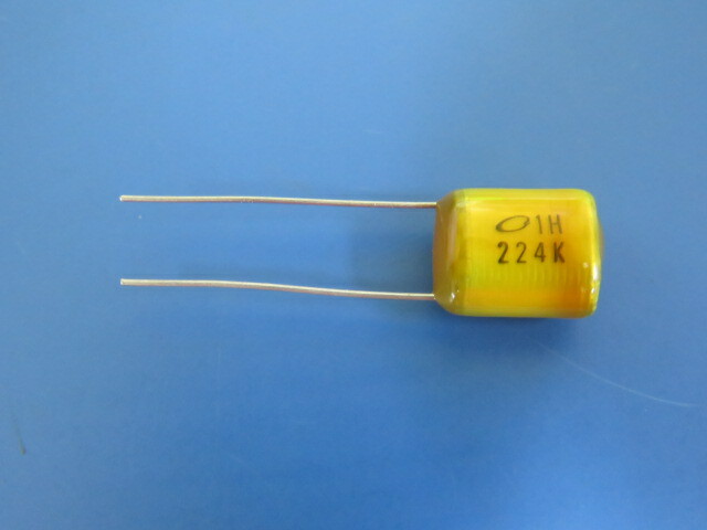 NICHICON QYX1H224KTP Qty of 75 per Lot Film Capacitor – 50V Polyester Radial; .