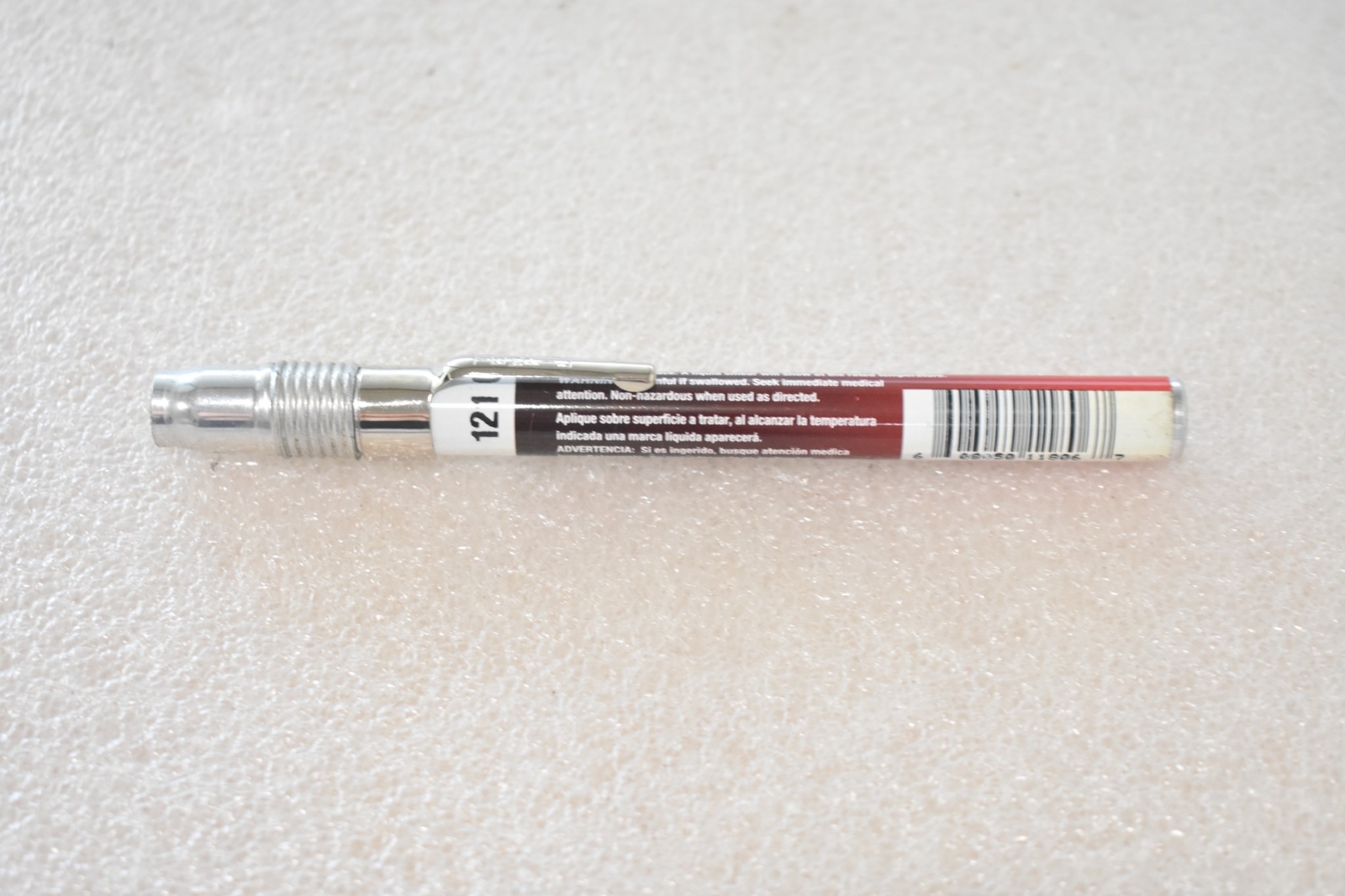 TEMPIL TEMPERATURE INDICATOR STICK 250 DEG. F 121 DEG. C TEMPILSTIK