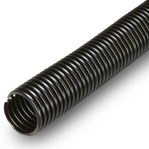 3/4″ Black Convoluted Nylon Sleeving – (25 ft. spool)