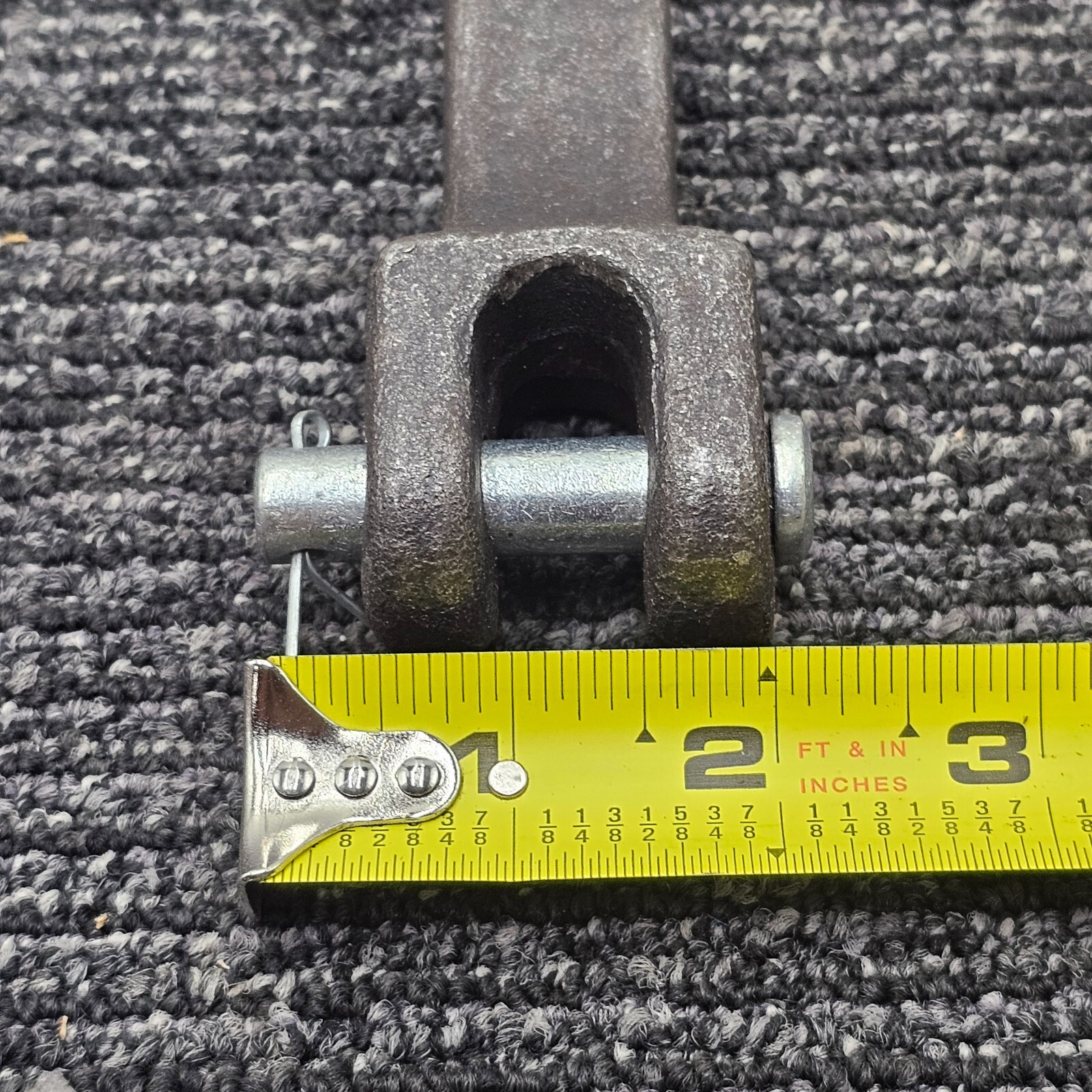 (QTY 7) Buyers Products 5471001 Weld-On Safety Chain Retainer For 3/8 Inch Chain