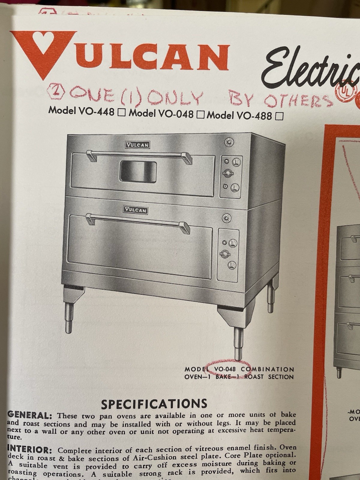 1950’S Commercial Kitchen Equipment brochures 20+ pages North Senior HS MA MCM