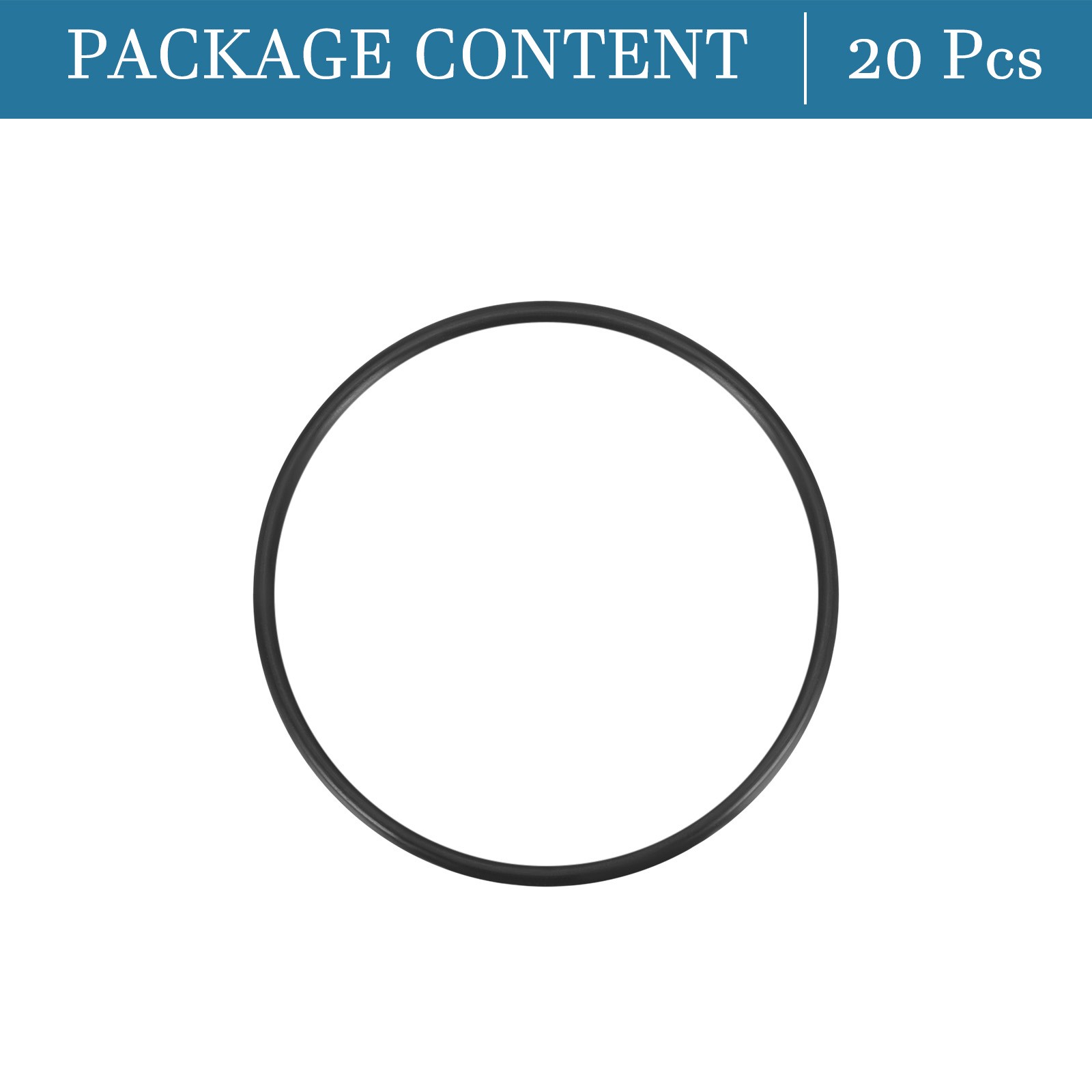 100×82.8×8.6mm Nitrile Rubber O-Rings Round Gasket Washer Black