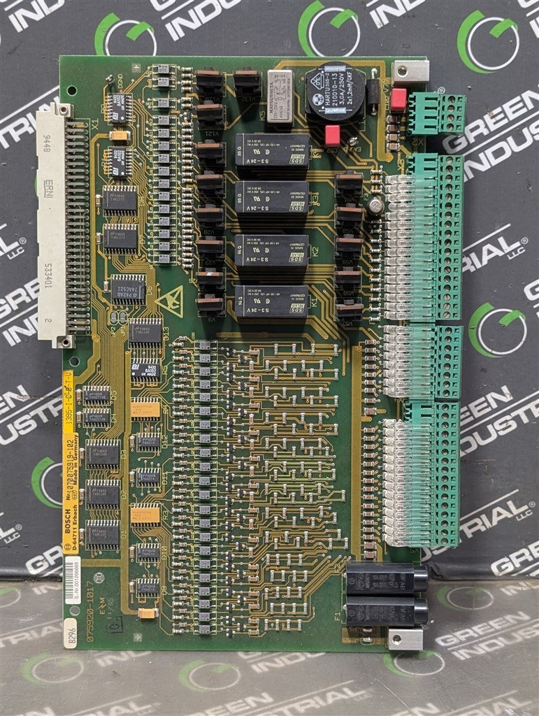 USED Bosch 1070075919-102 Weld Timer I/O Board 1395-I-C-T-V