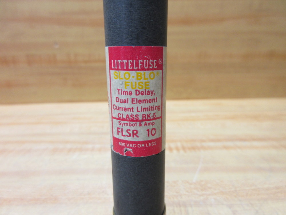 Littelfuse FLSR-10 Fuse Cross Ref 486L27, FLSR010 (Pack of 3)