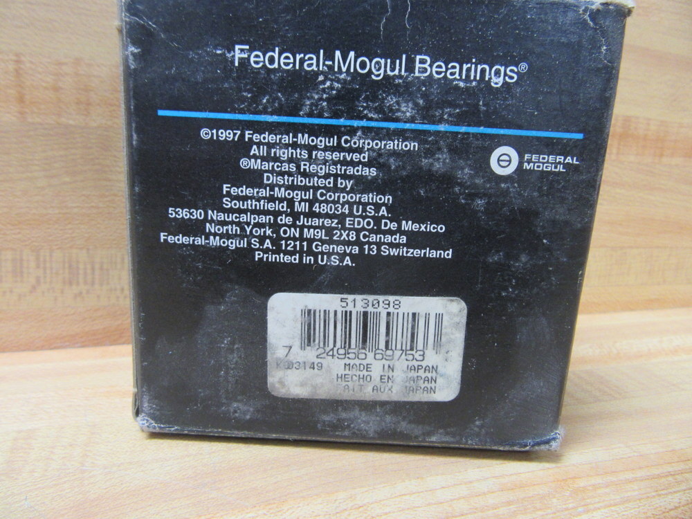 Federal Mogul 513098 BCA Wheel Bearing Hub Assembly