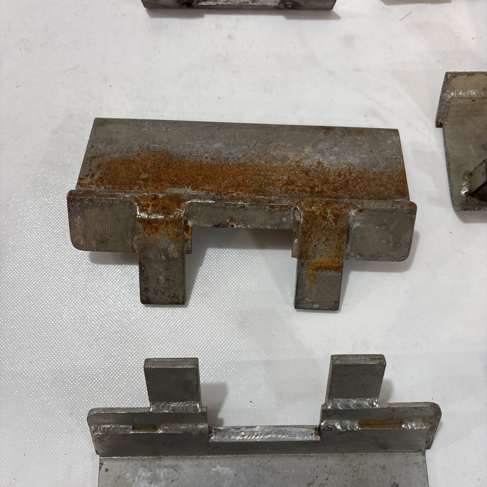 Scrap Steel Parts Of An Industrial Machine – 20 Pounds – 12 Pcs